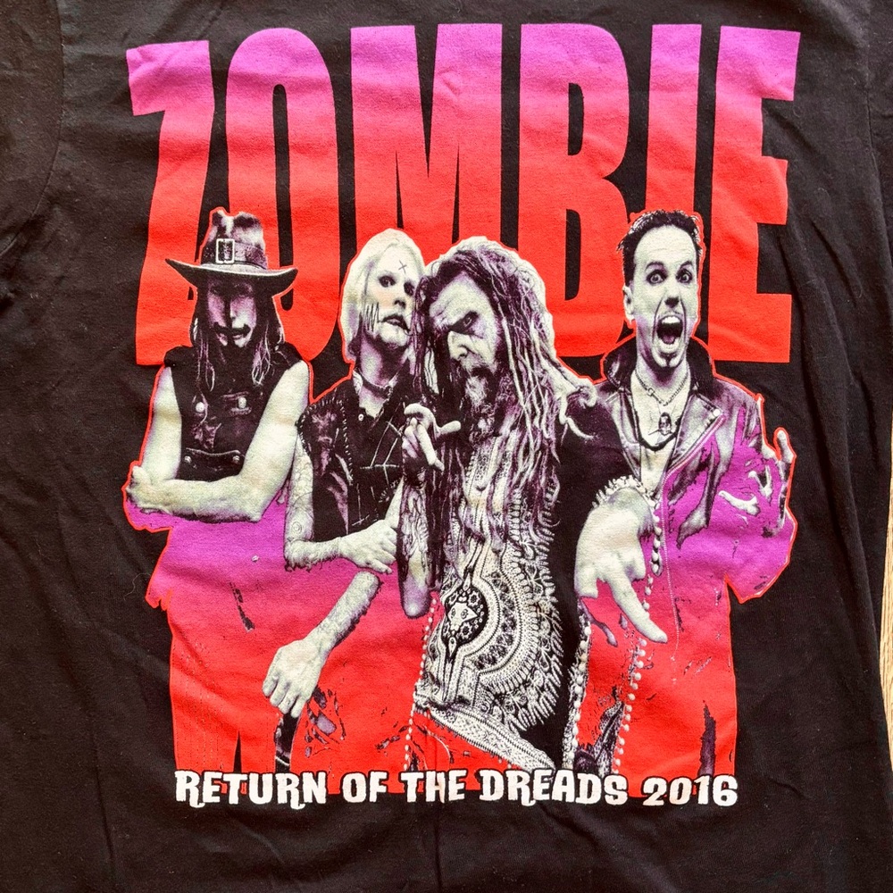2016 Rob Zombie - Return of the Dreads Tour Shirt